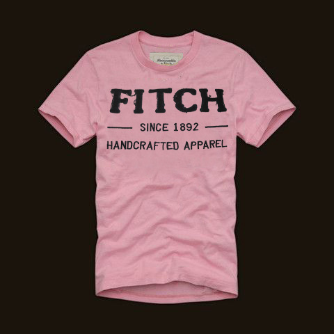 Abercrombie Fitch Hombres De Cuello Redondo Corto Remera AF5304